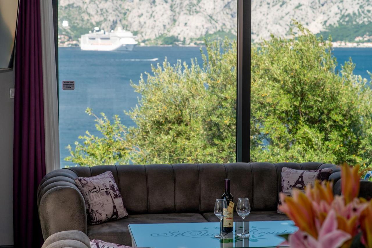 Stoliva Residence With Infinity Pool Kotor Bagian luar foto
