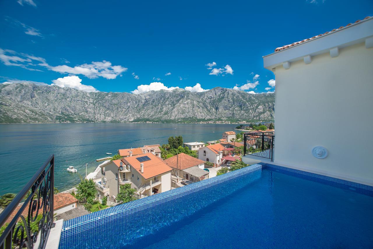 Stoliva Residence With Infinity Pool Kotor Bagian luar foto